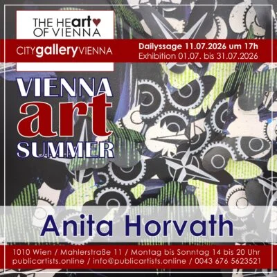 Anita Horvath im “VIENNA ART SUMMER” in der CITYgalleryVIENNA