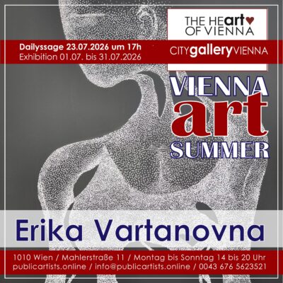 Erika Vartanovna im “VIENNA ART SUMMER” in der CITYgalleryVIENNA