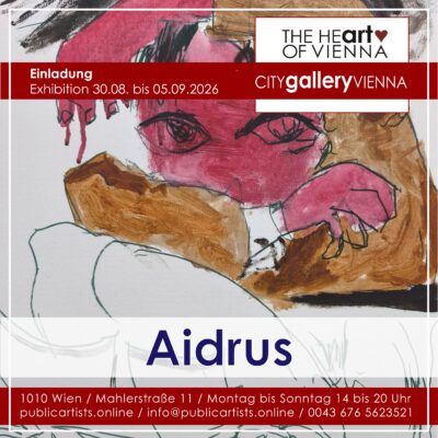 Aidrus in the CITYgalleryVIENNA