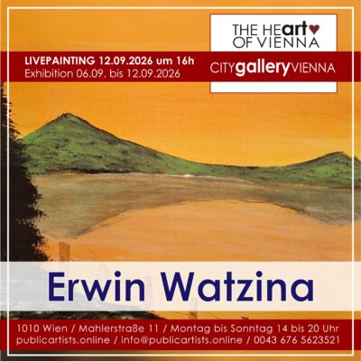 Erwin Watzina in the CITYgalleryVIENNA