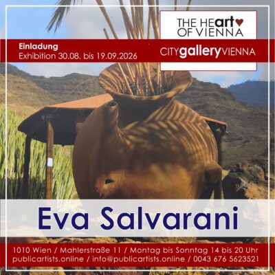 Eva Salvarani in the CITYgalleryVIENNA