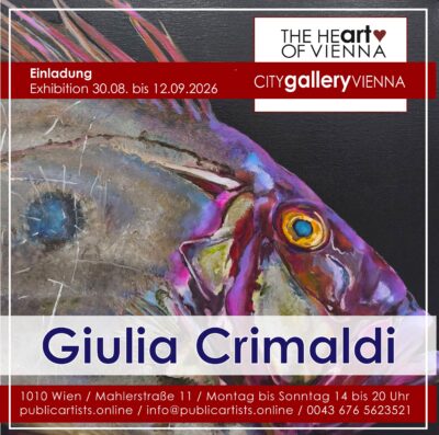 Giulia Crimaldi in the CITYgalleryVIENNA
