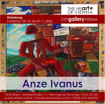 Anze Ivanus at the CITYgalleryVIENNA