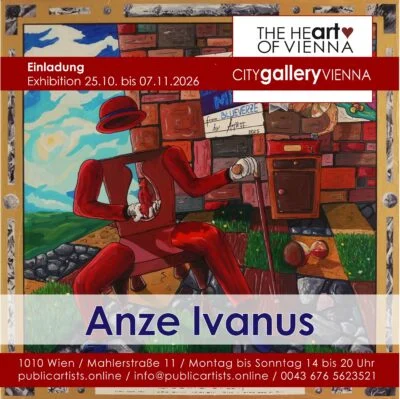 Anze Ivanus at the CITYgalleryVIENNA