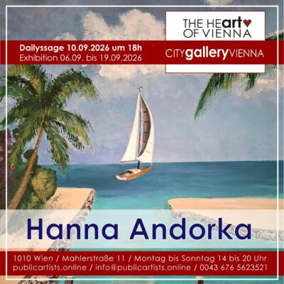 Hanna Andorka at the CITYgalleryVIENNA