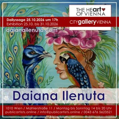 Daiana Ilenuta at the CITYgalleryVIENNA