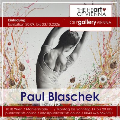 Paul Blaschek at the CITYgalleryVIENNA