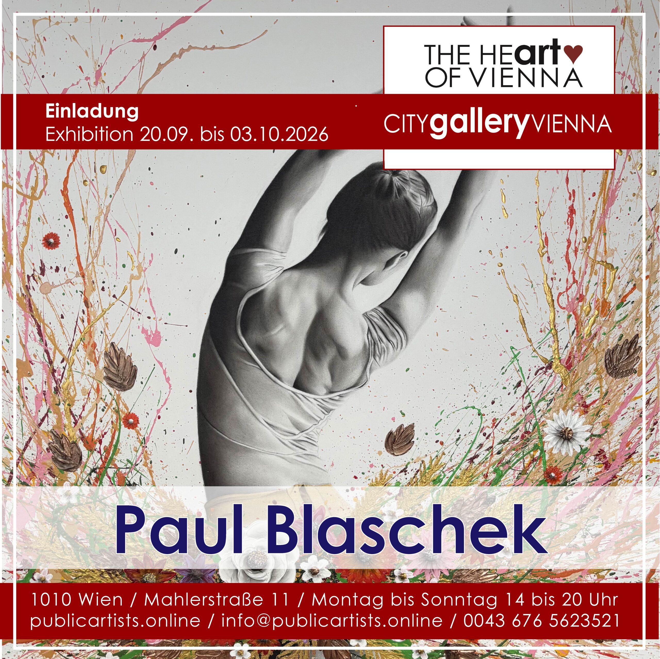 Paul Blaschek at the CITYgalleryVIENNA