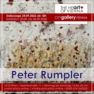 Peter Rumpler at the CITYgalleryVIENNA