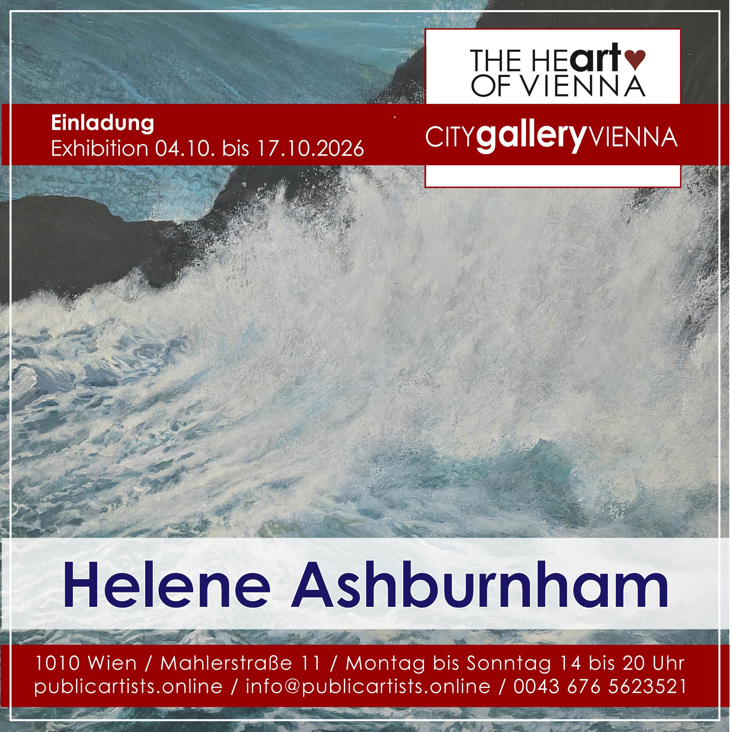 Helene Ashburnham at the CITYgalleryVIENNA
